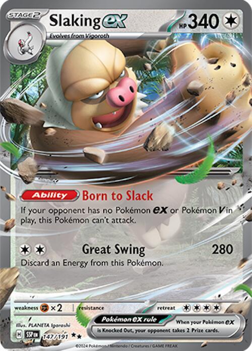 Slaking ex SV08: Surging Sparks 147/191