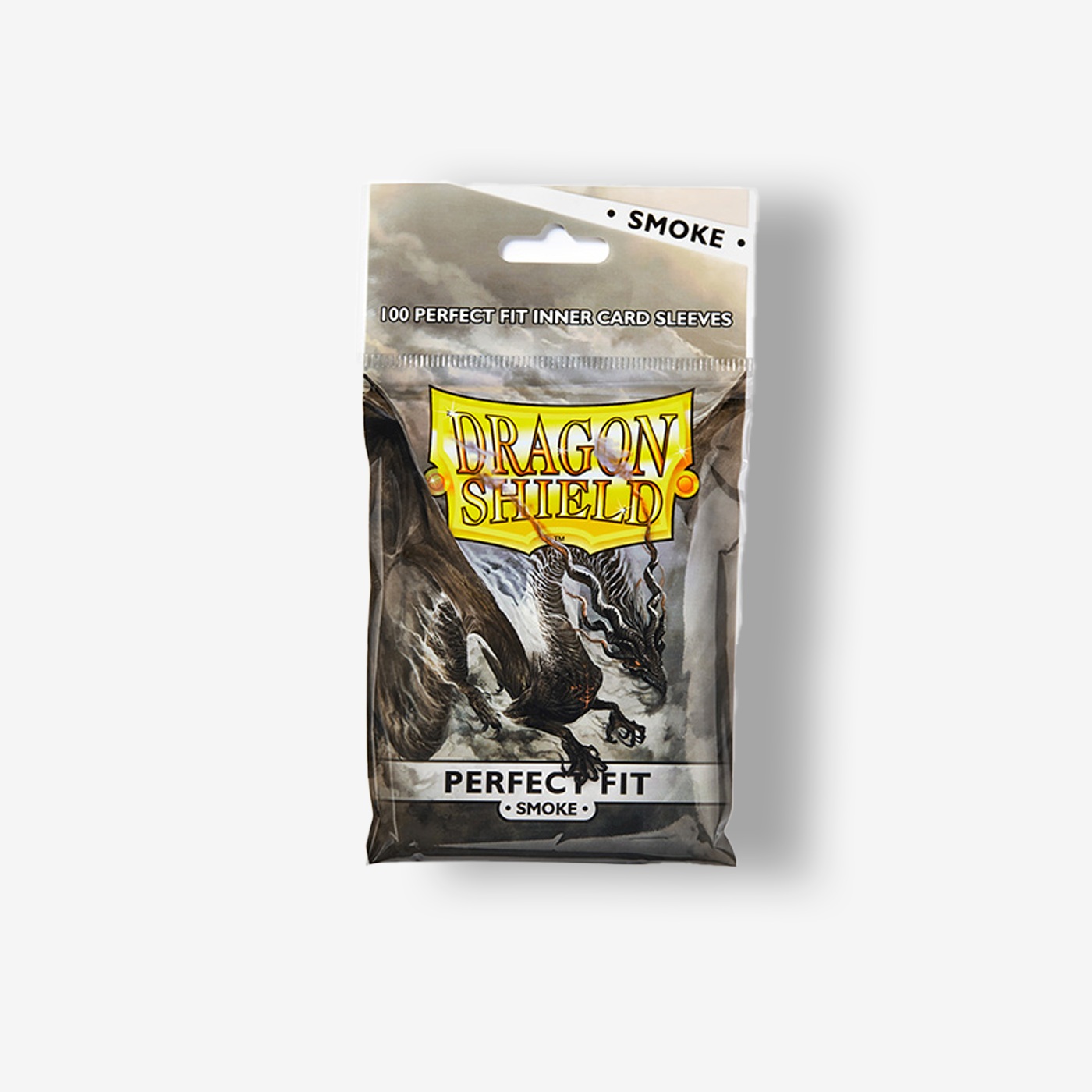 Dragon Shield Sleeves: Perfect Fit Standard- Clear/Smoke (100 ct.)