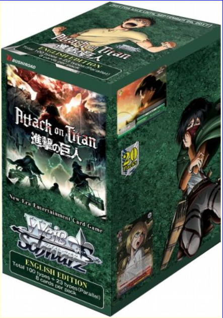 Weiss Schwarz: Attack on Titan Vol. 2 Booster Box - Attack on Titan Vol. 2 (AOT/S50)