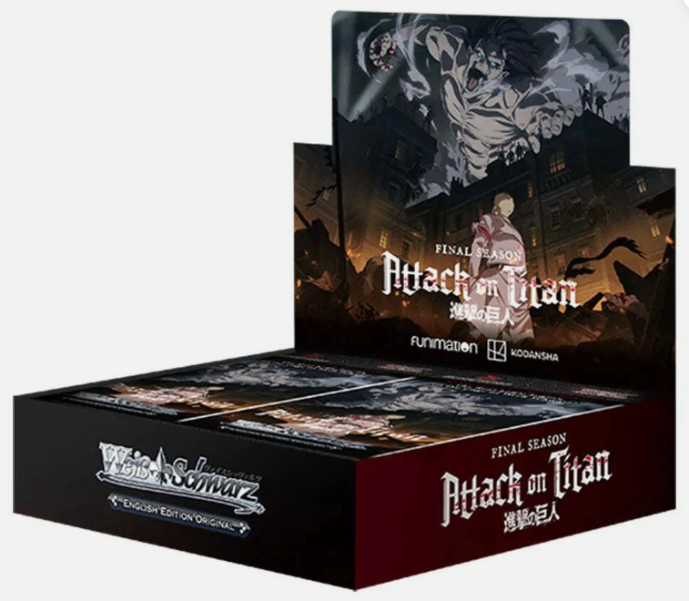 Weiss Schwarz: Attack On Titan: Final Season Booster Box - Attack On Titan: Final Season (AOT3)