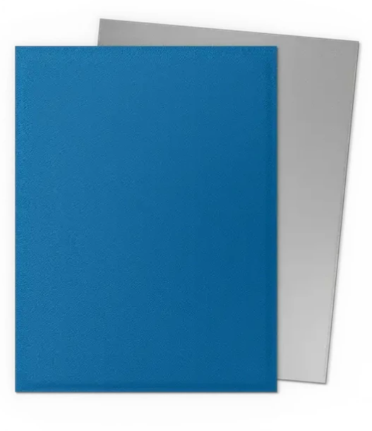 Dragon Shield: Standard 100ct Sleeves - Blue (Cobalt & Silver)