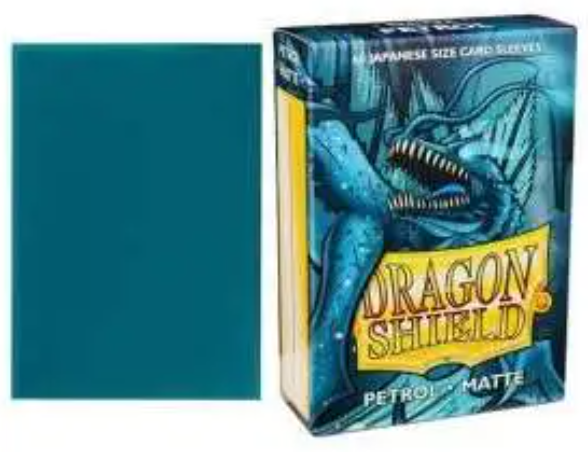 Dragonshield: Petrol Matte Japanese 60CT Sleeves