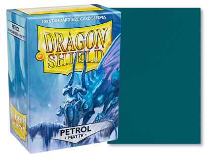 Dragon Shield: Standard 100ct Sleeves - Petrol (Matte)