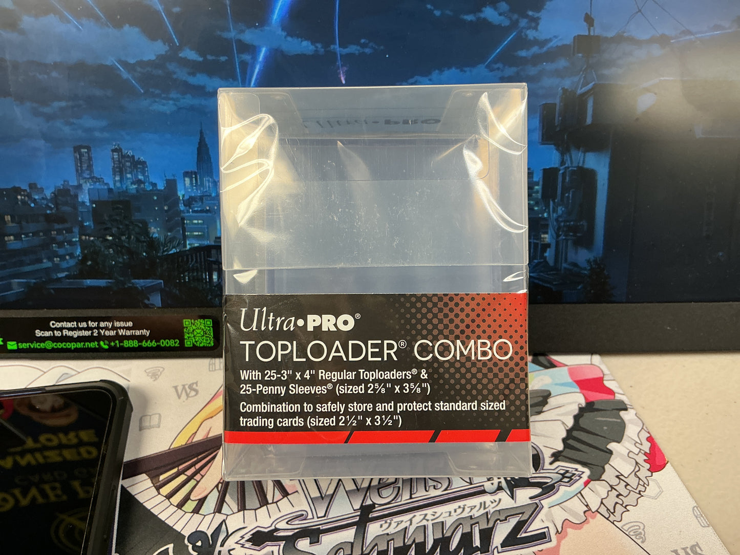 Ultra Pro Toploader Combo