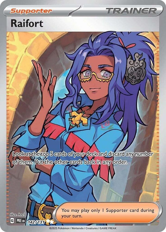 Raifort SV: Prismatic Evolutions 142/131 (Back)