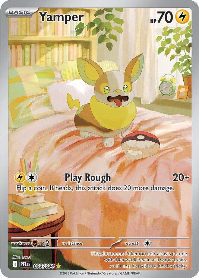 Yamper - ME02: Phantasmal Flames 099/094 (Back)