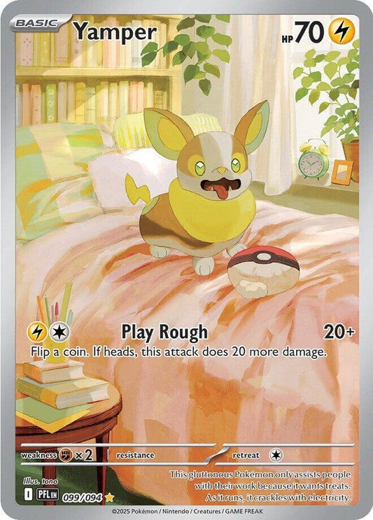 Yamper - ME02: Phantasmal Flames 099/094 (Back)