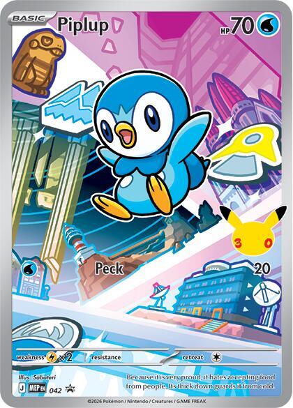 Piplup ME: Mega Evolution Promo 042