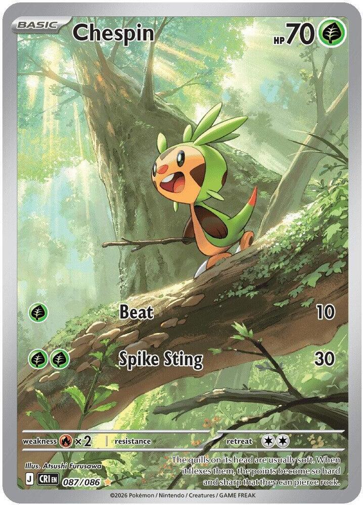 Chespin ME04: Chaos Rising 087/086