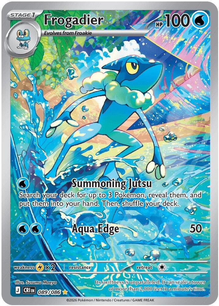 Frogadier ME04: Chaos Rising 089/086