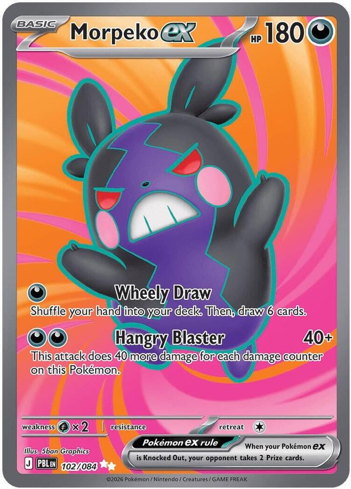 Morpeko ex ME05: Pitch Black 102/084