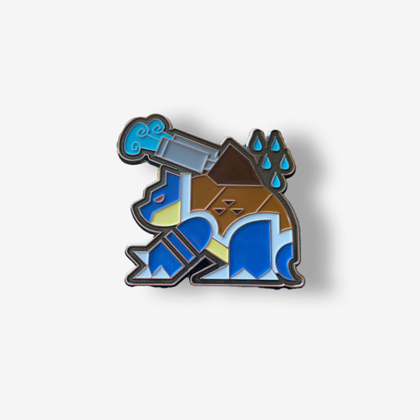 Pokémon x Monster Hunter Enamel Pins