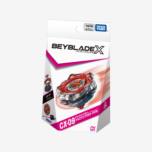 "Beyblade X" CX-09 Starter Sol Eclipse D5-70TK