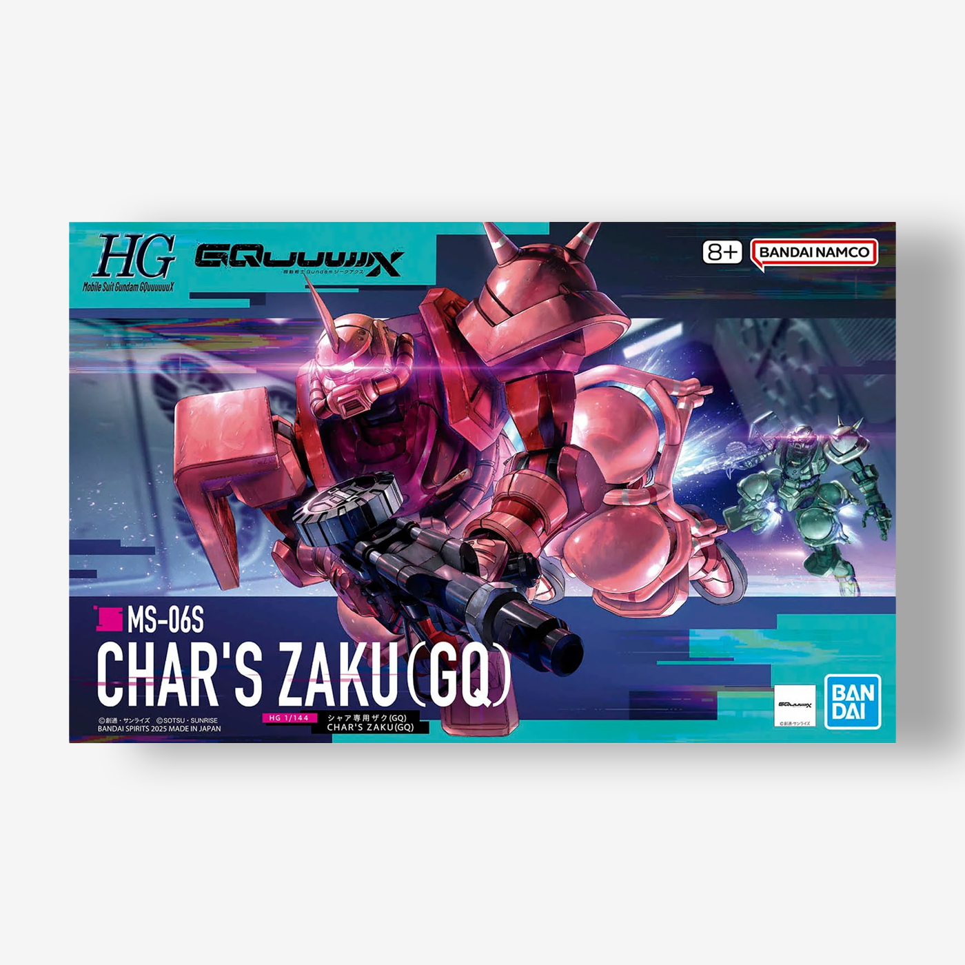 HG 1/144 Char's Zaku (GQ) Model Kit