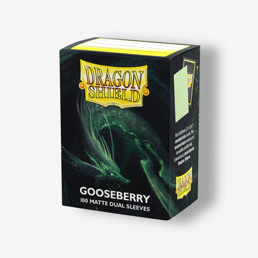 Dragon Shield Sleeves: Standard DUAL- Matte Gooseberry (100 ct.)