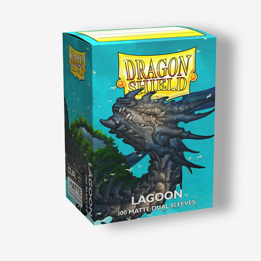 Dragon Shield Sleeves: Standard DUAL- Matte Lagoon 'Saras' (100 ct.)