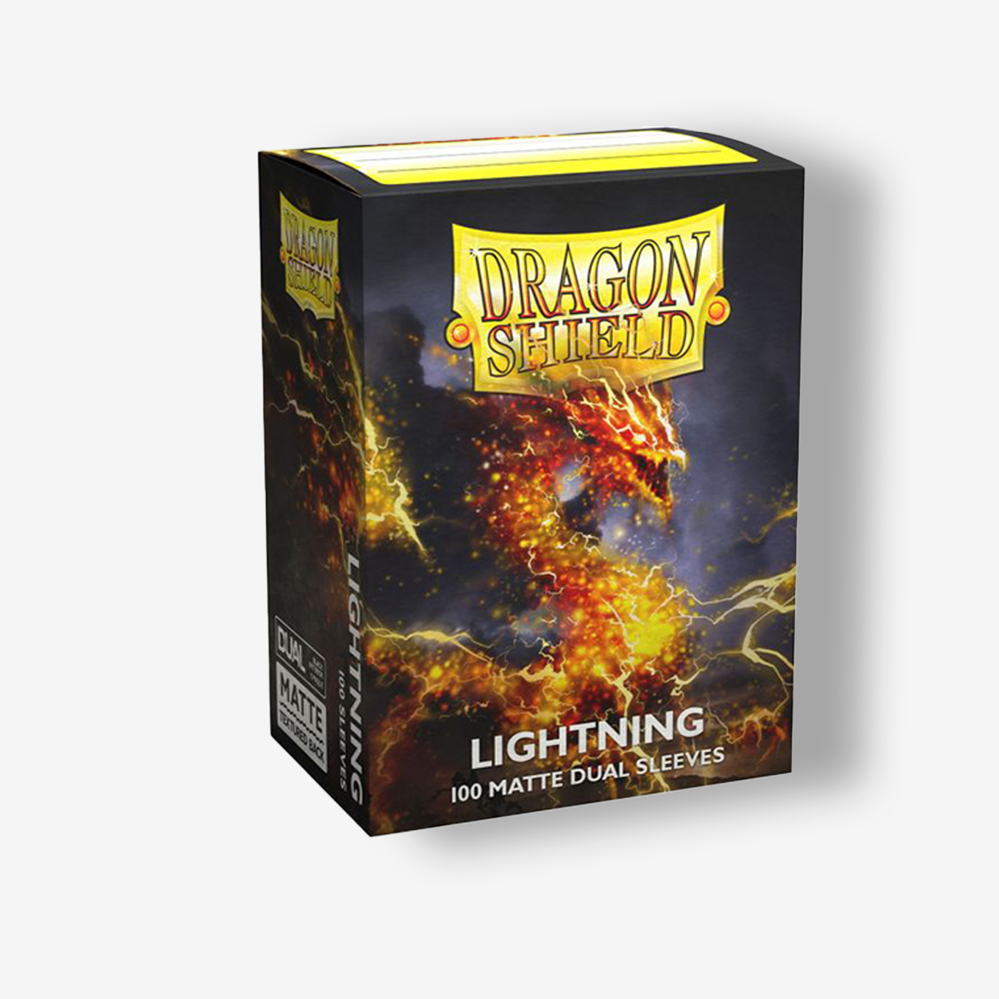 Dragon Shield Sleeves: Standard DUAL- Matte Lightning 'Ailia' (100 ct.)