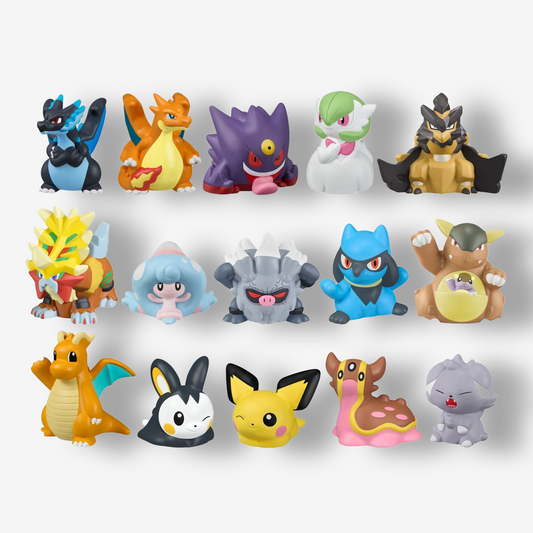 Pokémon: Pokémon Kids Figures: Mega Charizard X & Mega Charizard Y Edition