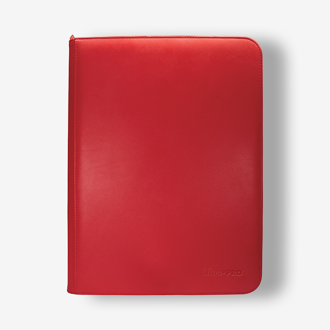Binder: PRO 9-Pocket Zippered Vivid- Red