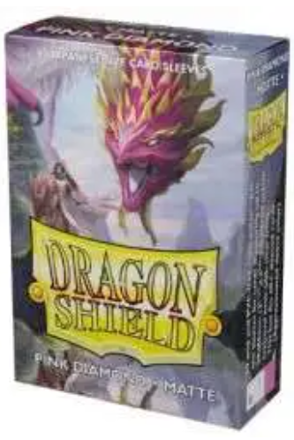 Dragonshield: Pink Diamond Matte Japanese 60 CT Sleeves