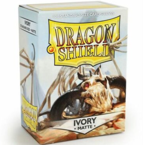 Dragonshield: Ivory Matte 100 CT Sleeves