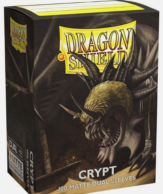Dragon Shield: Standard 100ct Sleeves - Crypt (Dual Matte)