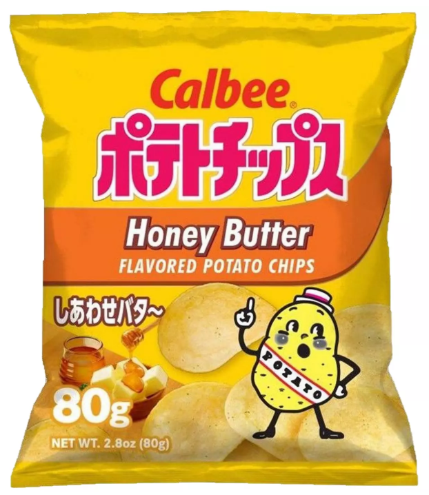 Calbee Honey Butter Potato Chips