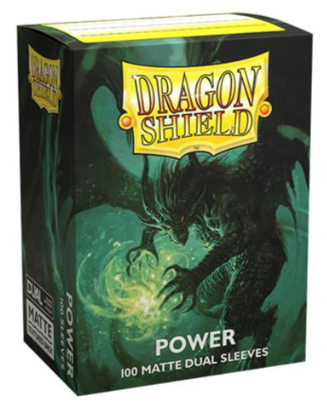 Dragon Shield: Standard 100ct Sleeves - Power (Dual Matte)