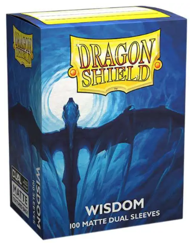 Dragon Shield: Standard 100ct Sleeves - Wisdom (Dual Matte)