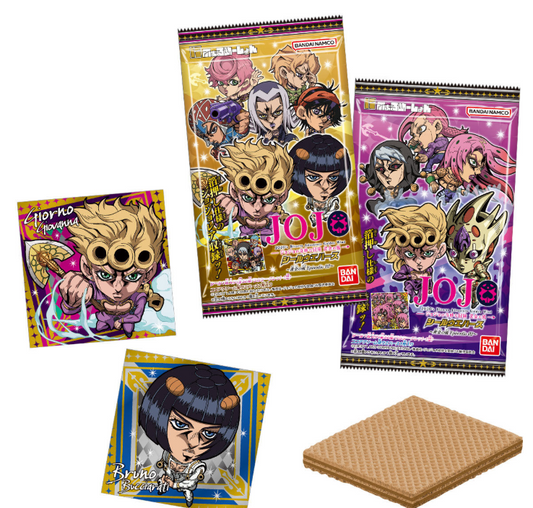 JoJo's Bizarre Adventure Golden Wind Sticker Wafer Card