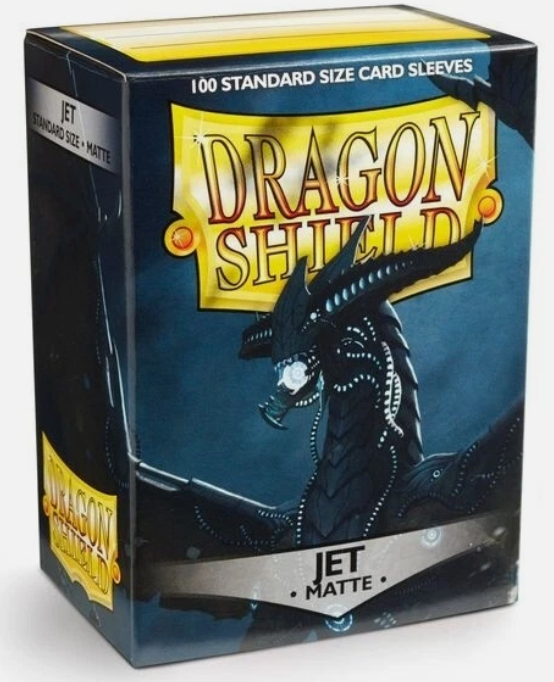 Dragonshield: Jet Matte 100CT Sleeves