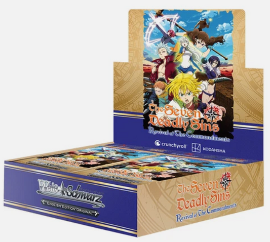 Weiss Schwarz: The Seven Deadly Sins: Revival of The Commandments Booster Box - The Seven Deadly Sins: Revival of The Commandments (SDS)
