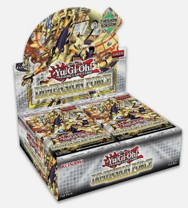Yu-Gi-Oh: Dimension Force Booster Box [1st Edition] - Dimension Force (DIFO)