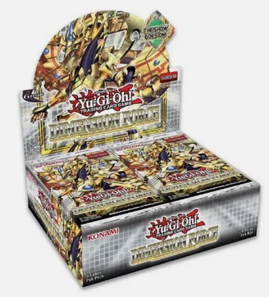 Yu-Gi-Oh: Dimension Force Booster Box [1st Edition] - Dimension Force (DIFO)