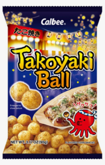 Takoyaki Ball Corn Puffs