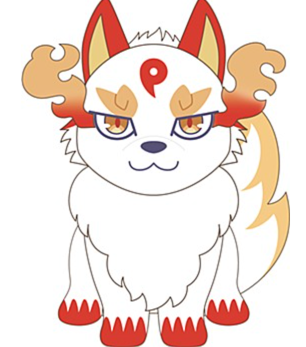 Kusunoki Residence with a God's Garden: Mountain God Plush Keychain