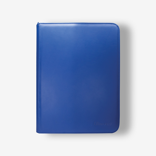 Binder: PRO 9-Pocket Zippered Vivid- Blue