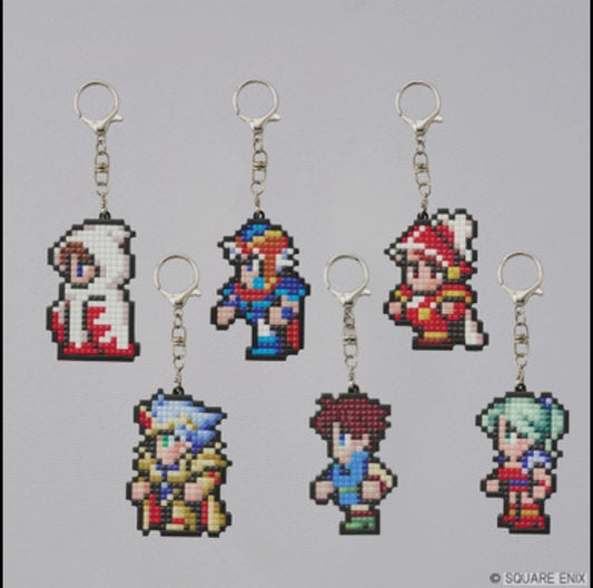 Final Fantasy Pixel Remastered Build Charm Collection Vol. 1 Keychain
